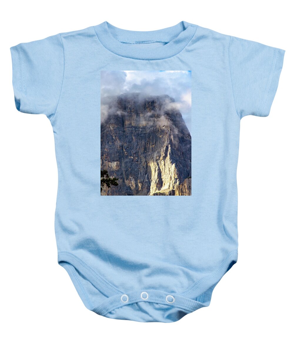 Canada Baby Onesie featuring the photograph Bow Valley Lights and Shadows by Douglas Wielfaert