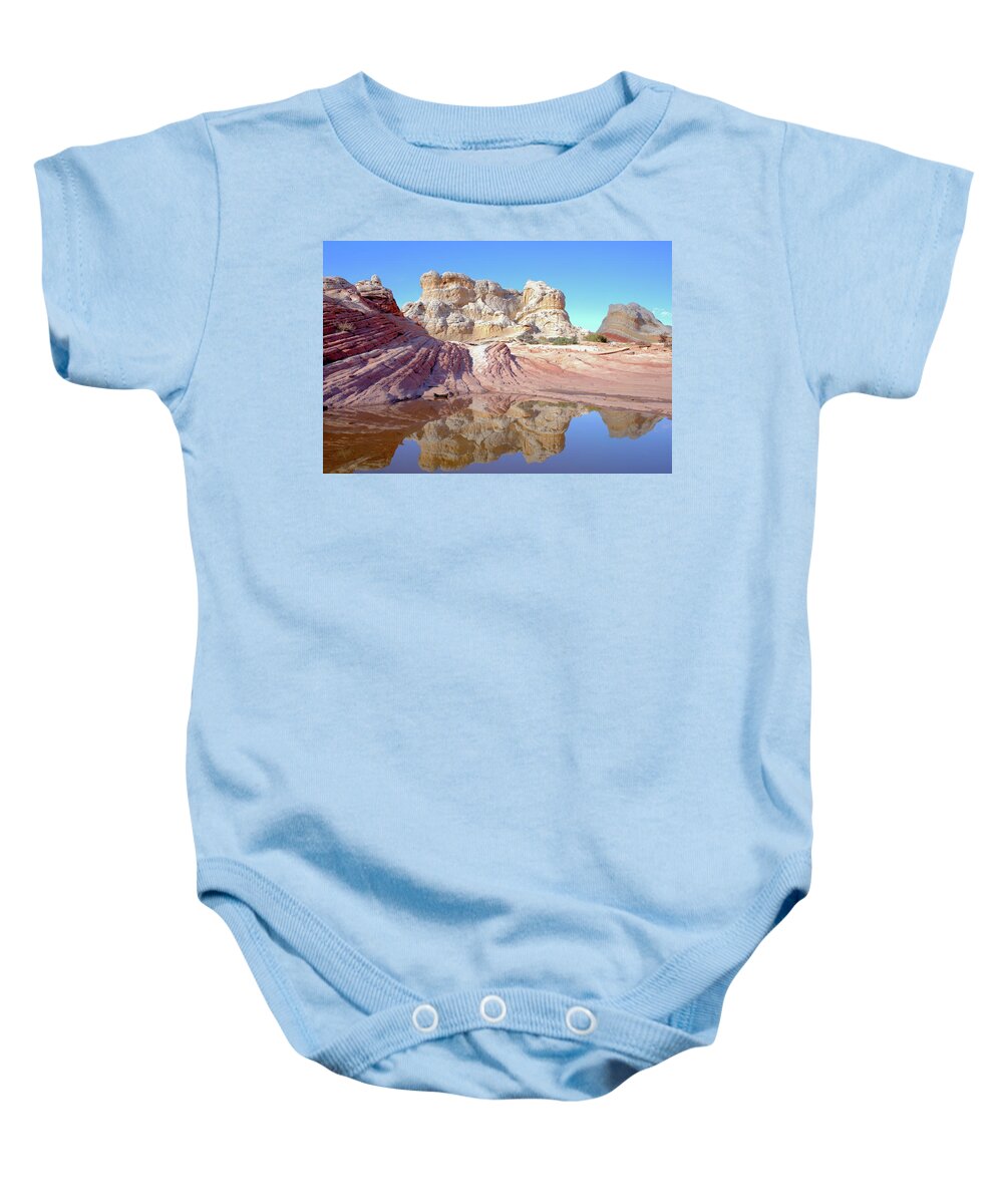 Desert Baby Onesie featuring the photograph Catch a Wave by Ivan Franklin
