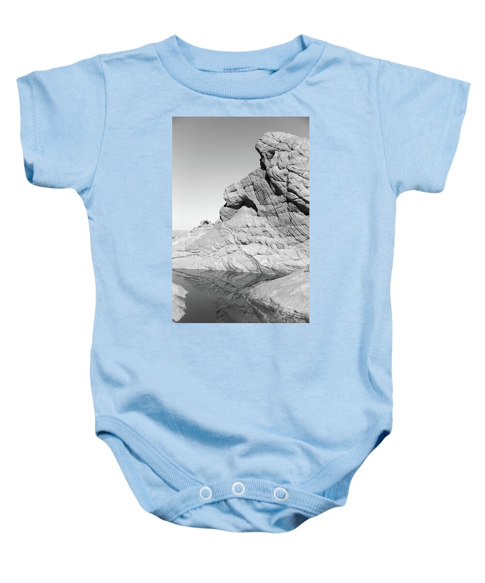 Desert Baby Onesie featuring the photograph Coyote Wave by Ivan Franklin