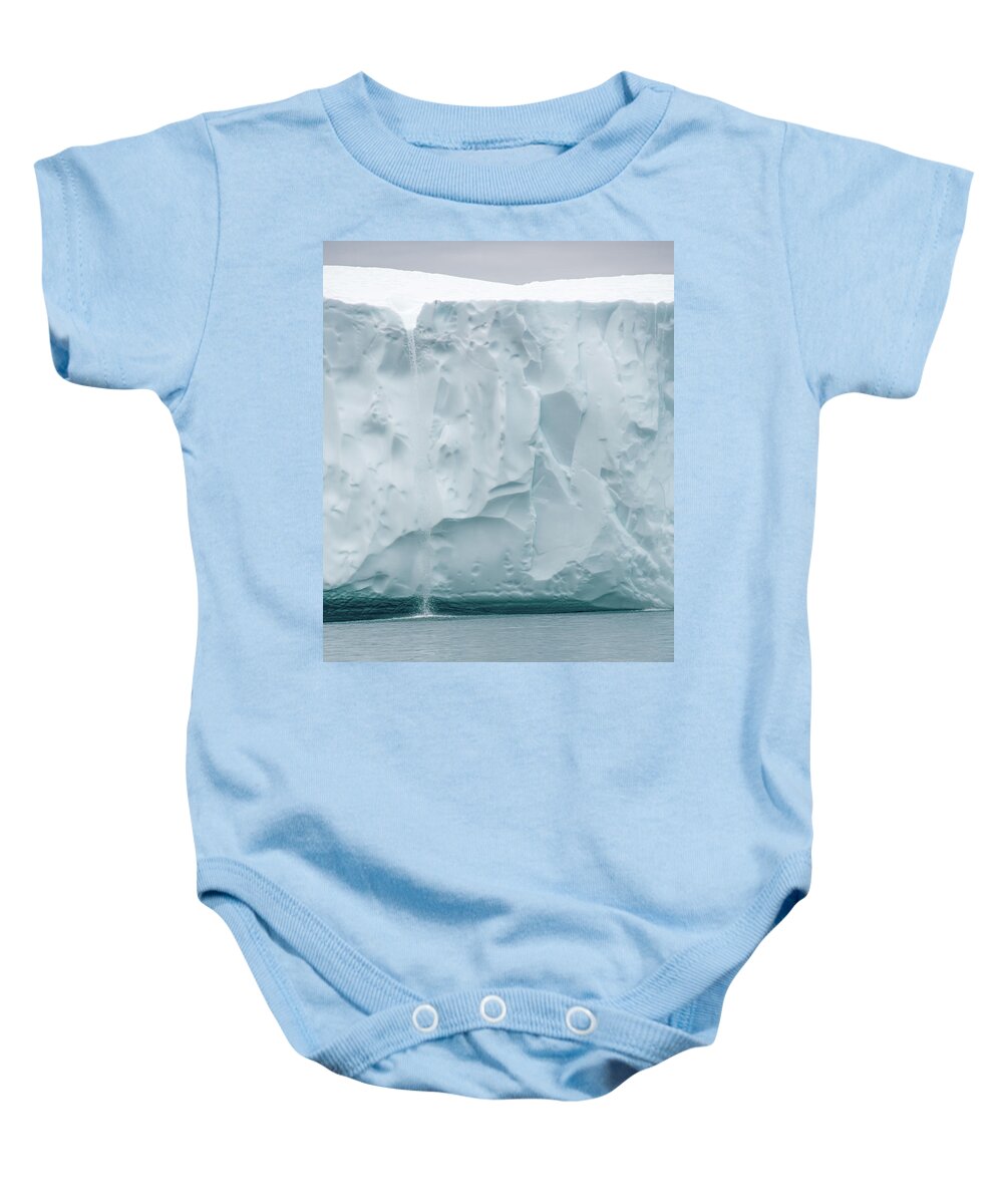 Arctic Baby Onesie featuring the photograph Iceberg #5 by Minnie Gallman