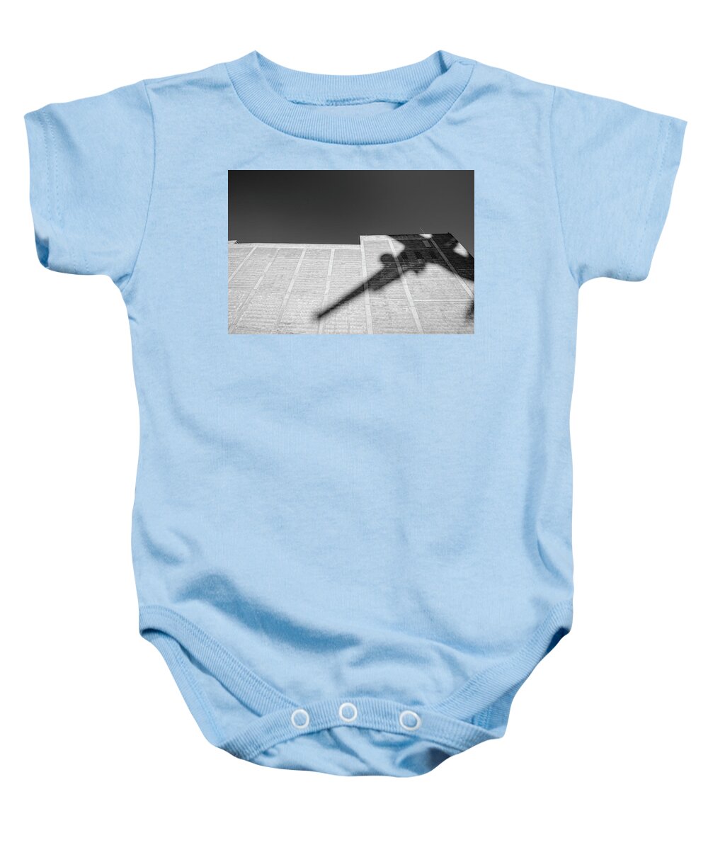 Aircraft Baby Onesie featuring the photograph In Plane Sight by Bill Chizek