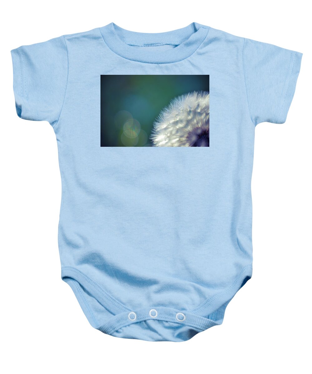 Teal Baby Onesie featuring the photograph Last Night by Michelle Wermuth