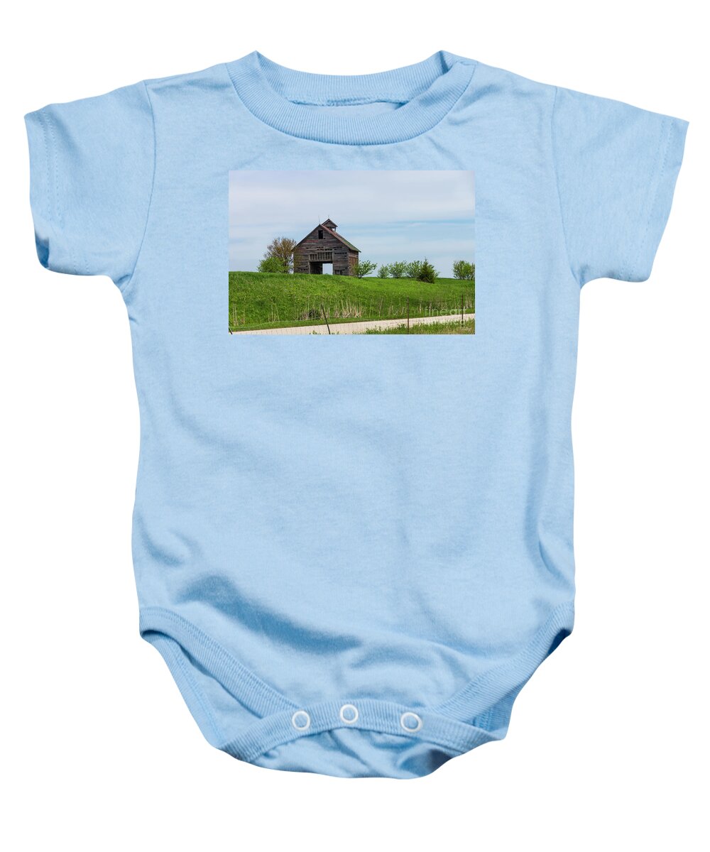 Barn Baby Onesie featuring the photograph Looking Through You by Jennifer White