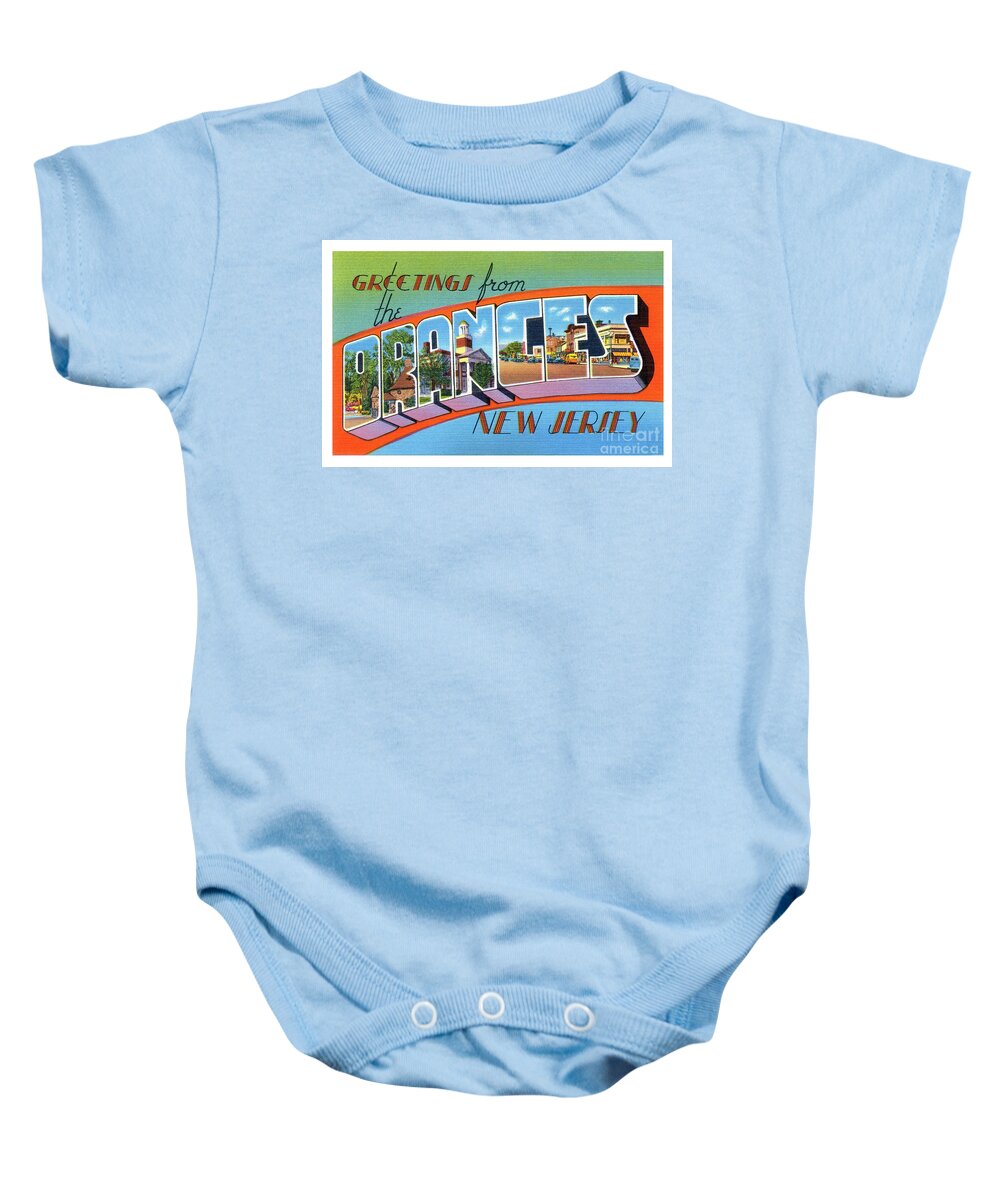 Oranges Baby Onesie featuring the photograph Oranges Greetings by Mark Miller