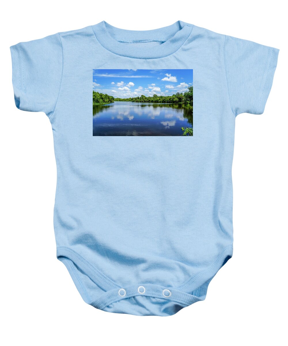 Water Baby Onesie featuring the photograph Beautiful Calm Waters #2 by Ric Schafer