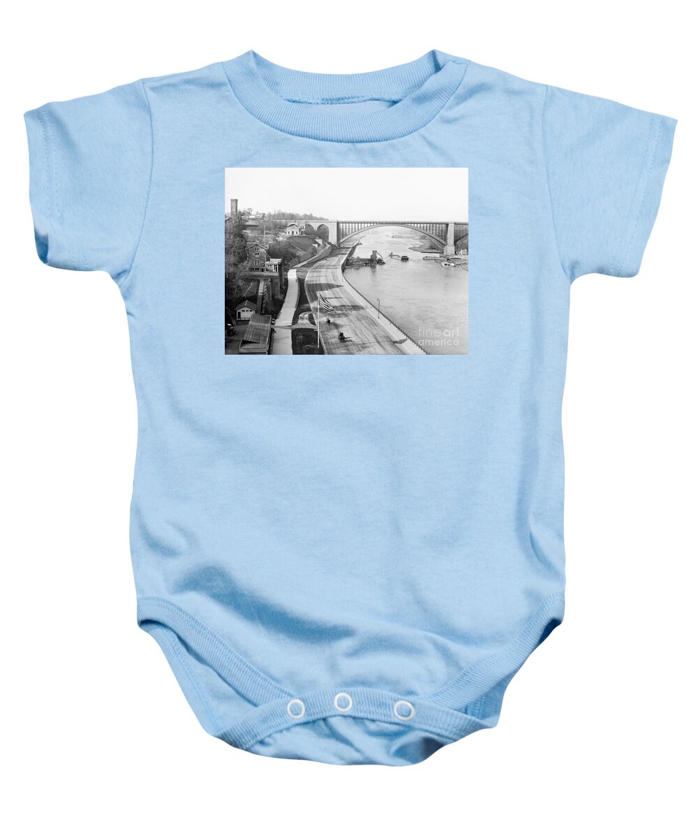 1905 Baby Onesie featuring the photograph New York Speedway, c1905 #2 by Granger