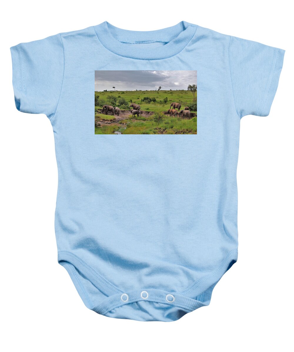  Baby Onesie featuring the photograph 3k by Jay Handler