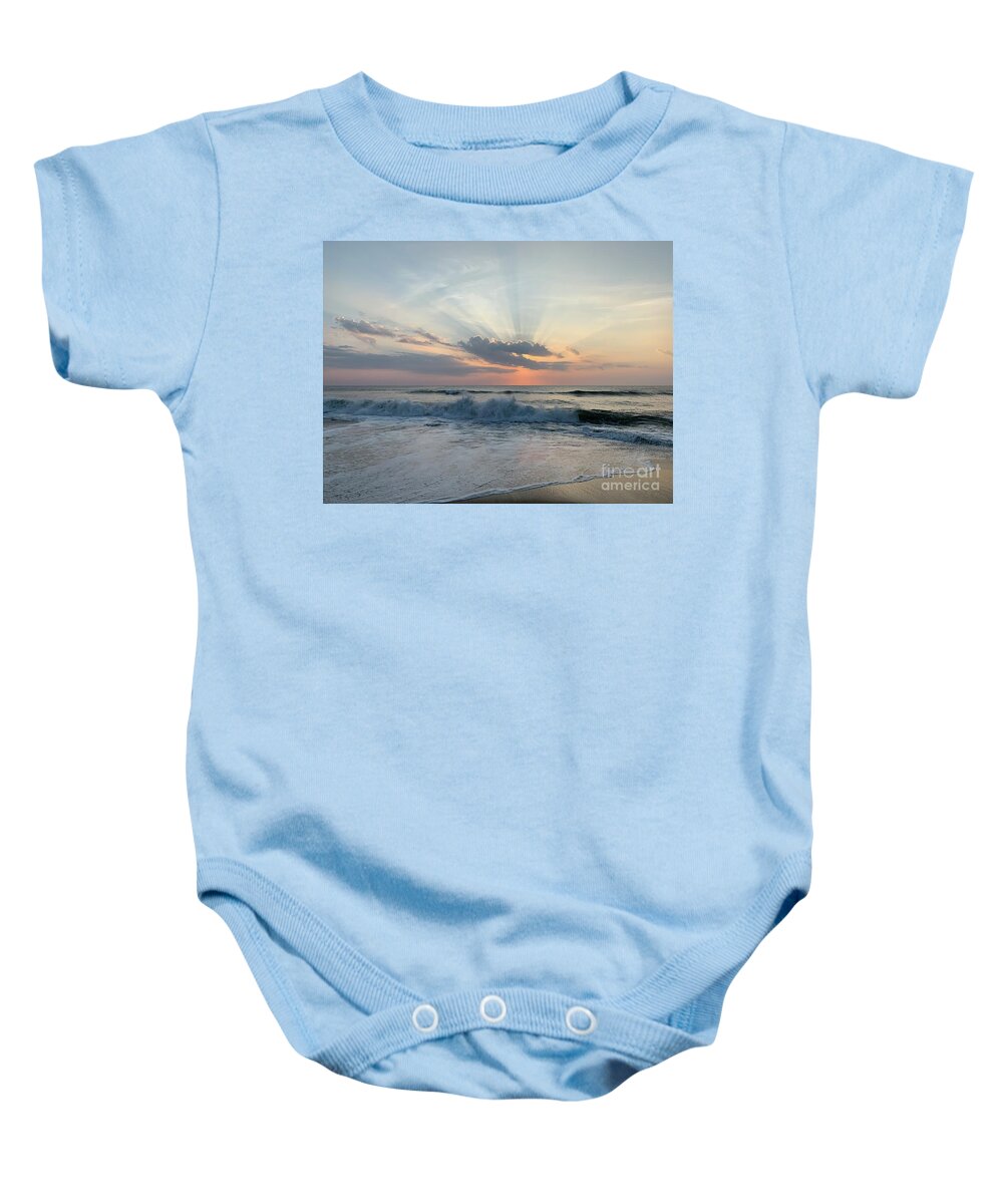  Baby Onesie featuring the photograph OBX #5 by Annamaria Frost