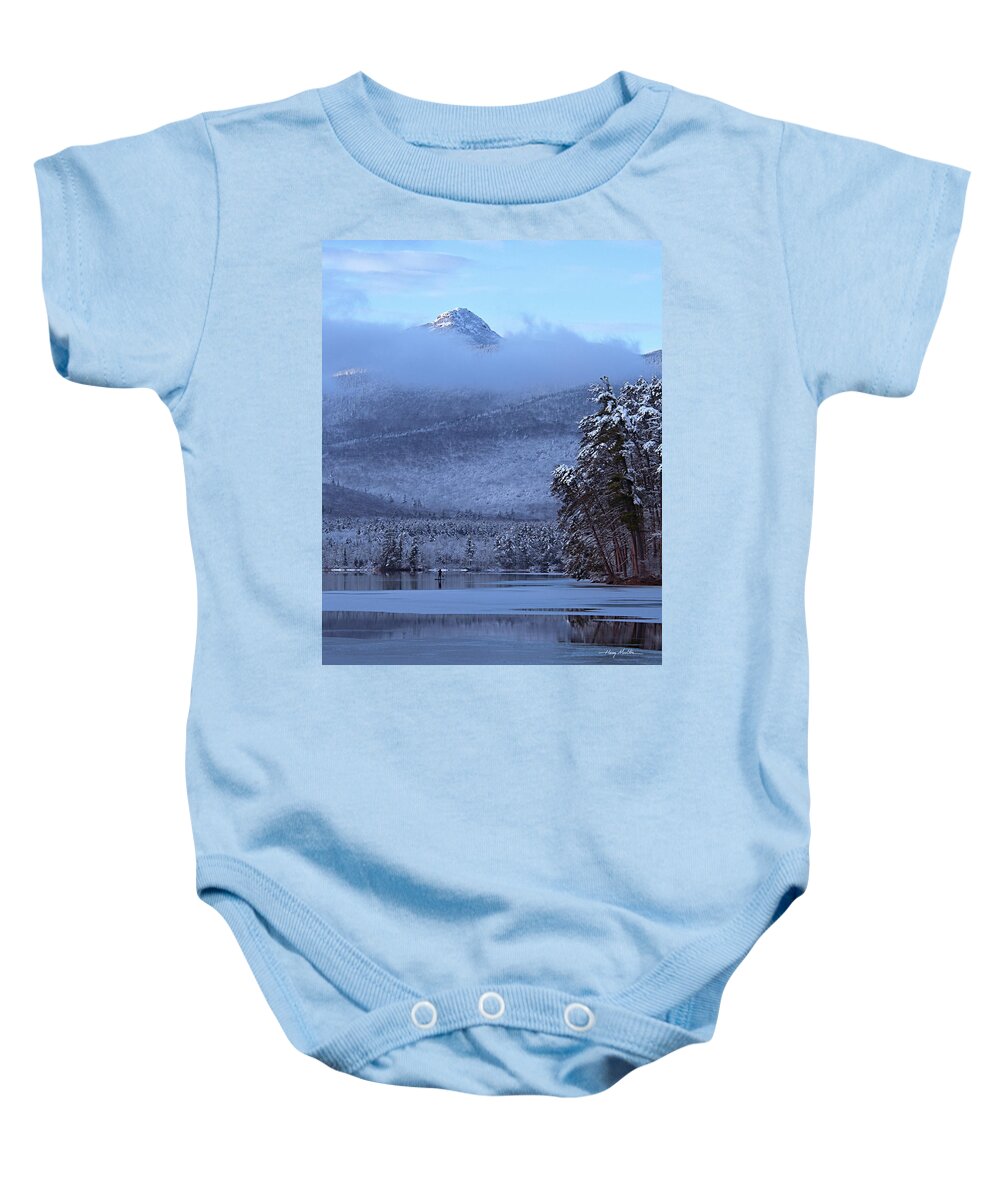 Paddle Board Baby Onesie featuring the photograph A Paddle and a View by Harry Moulton