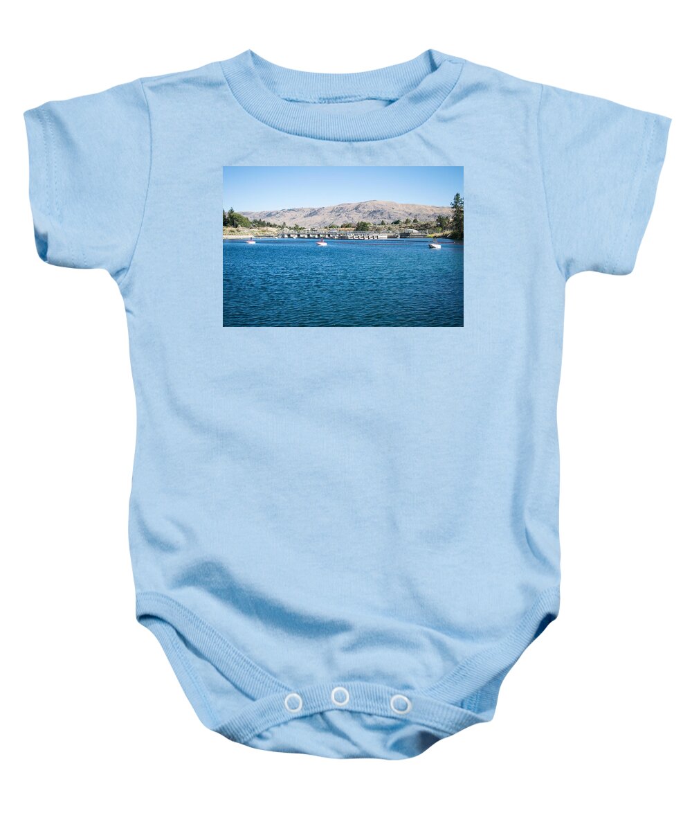 Closed Area Baby Onesie featuring the photograph Closed Area by Tom Cochran