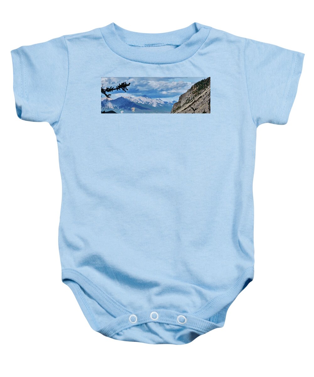 Voyage Baby Onesie featuring the photograph From Sulfur by Carl Marceau