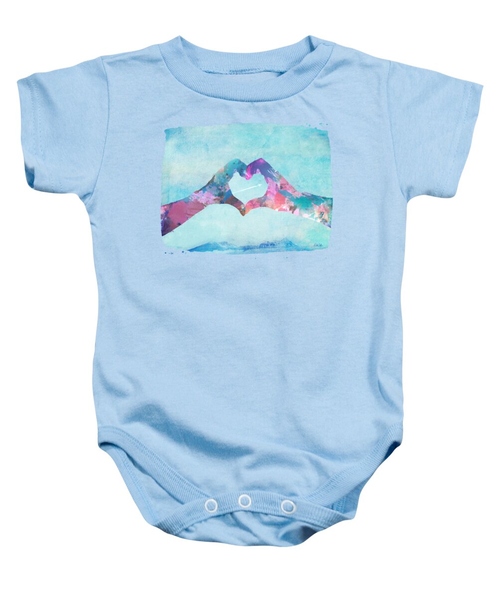 Love Baby Onesie featuring the digital art Leaving on a Jet Plane by Nikki Marie Smith