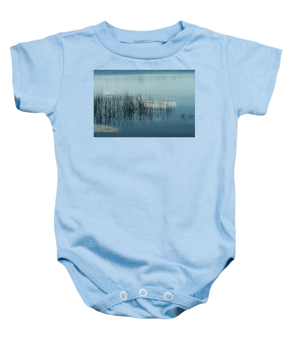 Calm Water Baby Onesie featuring the photograph Reflection by Rich S