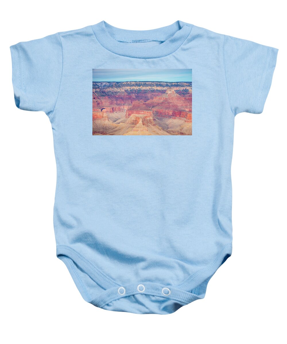 Grand Canyon Baby Onesie featuring the photograph South Rim View by Marla Brown