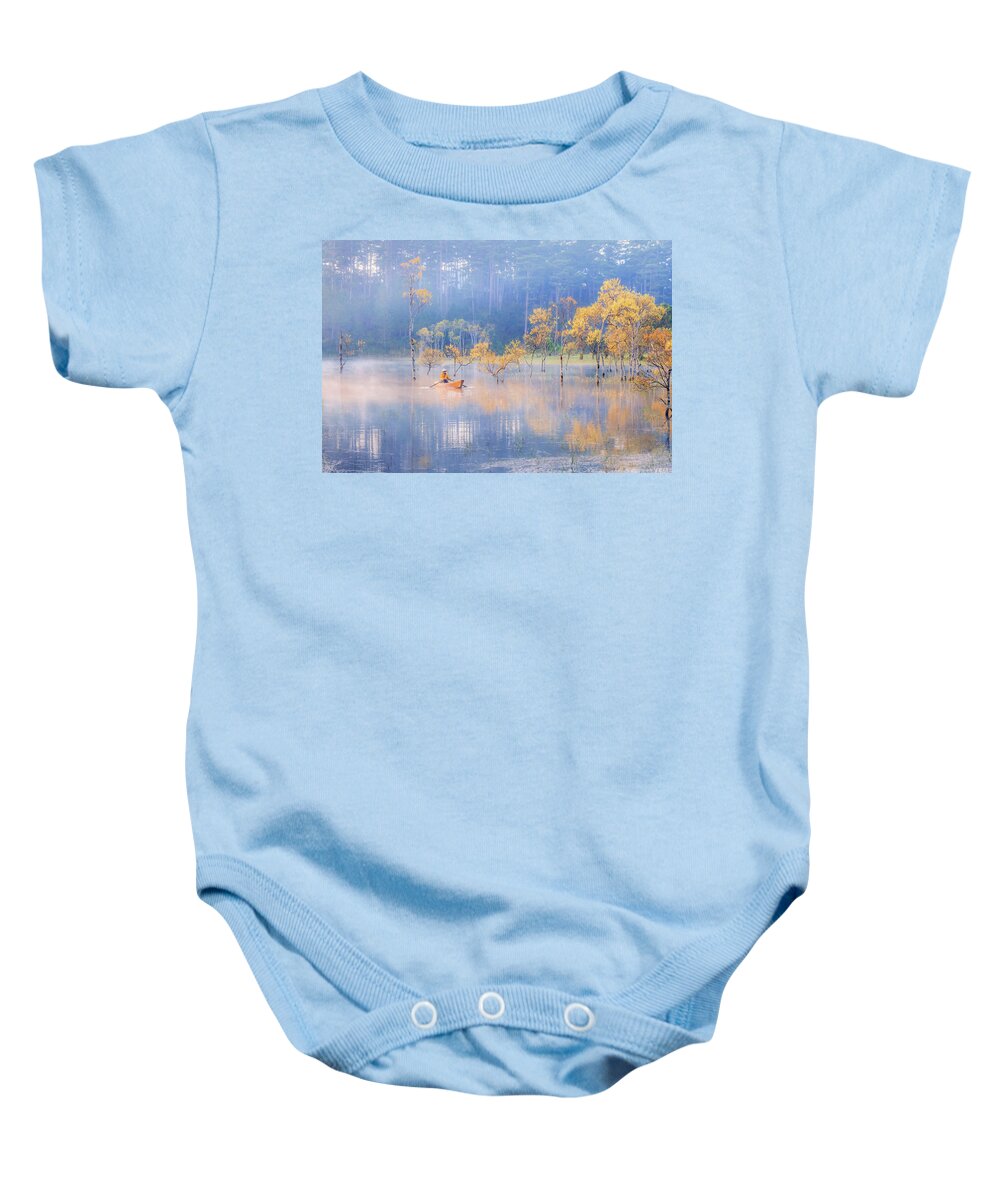 Awesome Baby Onesie featuring the photograph Spring Coming by Khanh Bui Phu
