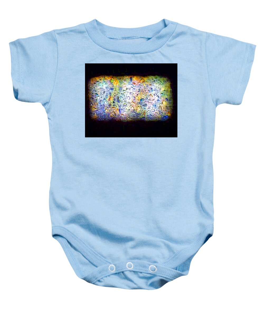 Sunlight Baby Onesie featuring the photograph Sunlit Stair by Andrew Lawrence