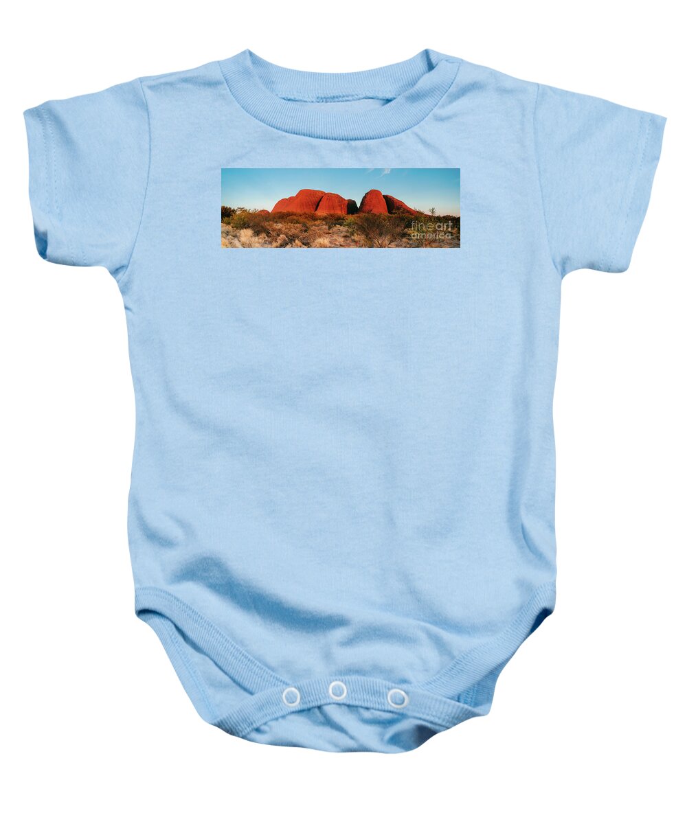 Australia Baby Onesie featuring the photograph Sunset in the outback, Australia by Matteo Colombo