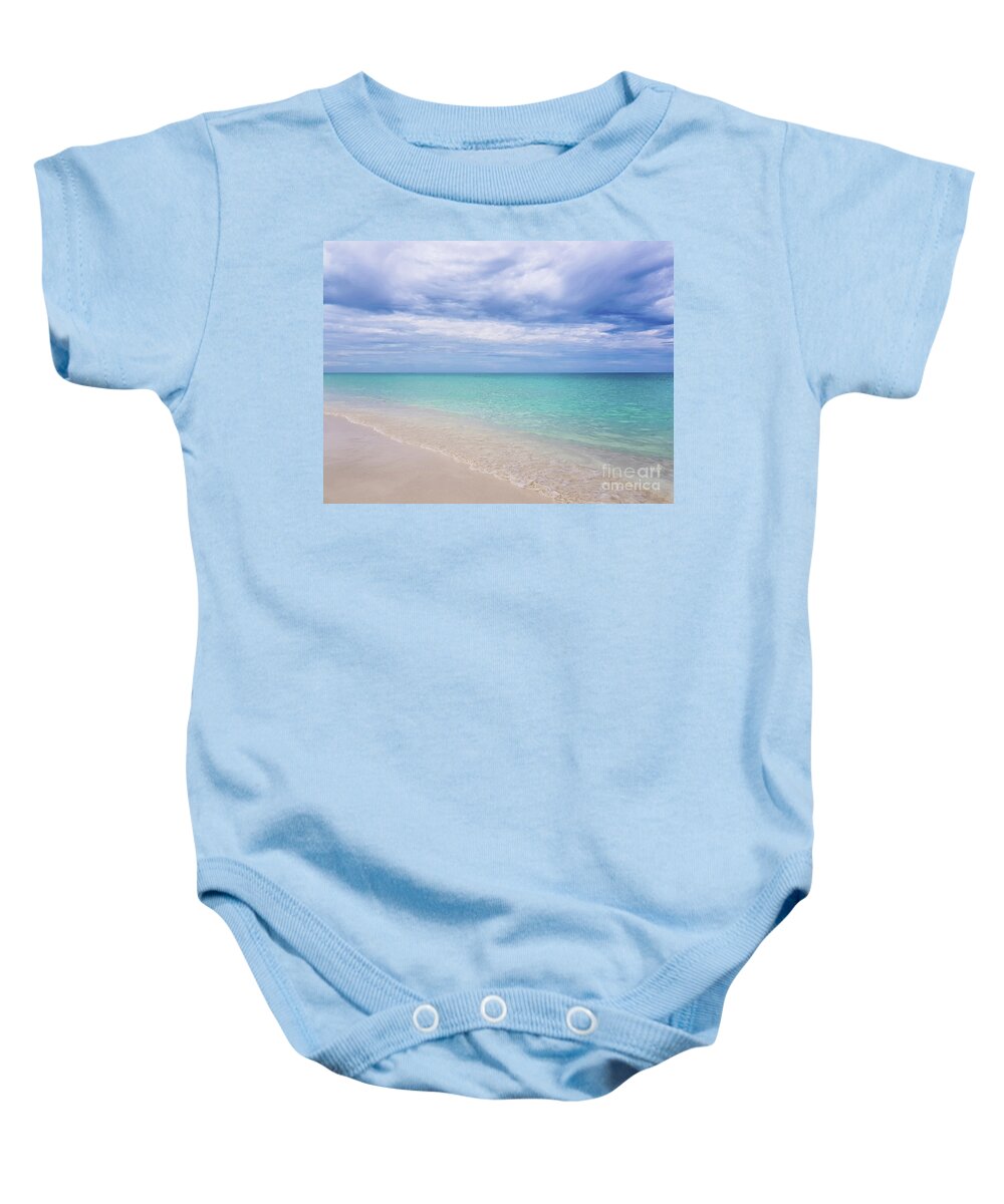 Beach Baby Onesie featuring the photograph The calm after the storm by Mendelex Photography
