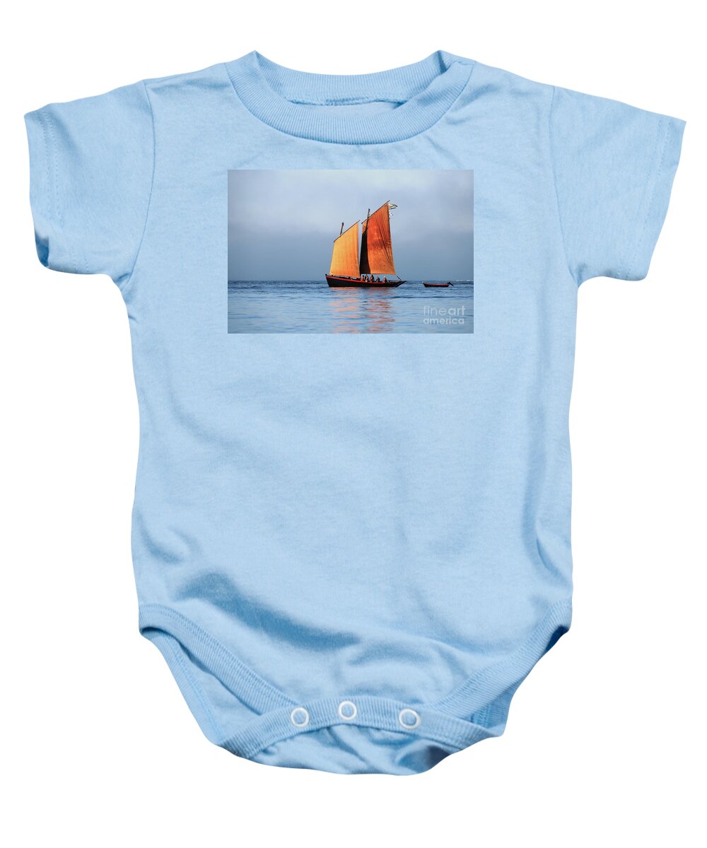 Mab Er Guip Baby Onesie featuring the photograph The Mab er guip 1933 by Frederic Bourrigaud