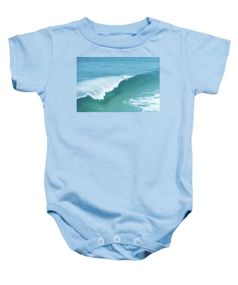 Ocean Baby Onesie featuring the photograph The Perfect Wave by Maryse Jansen