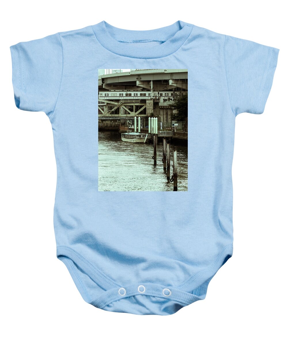 Published Baby Onesie featuring the photograph The Streets of Tokyo II by Enrique Pelaez