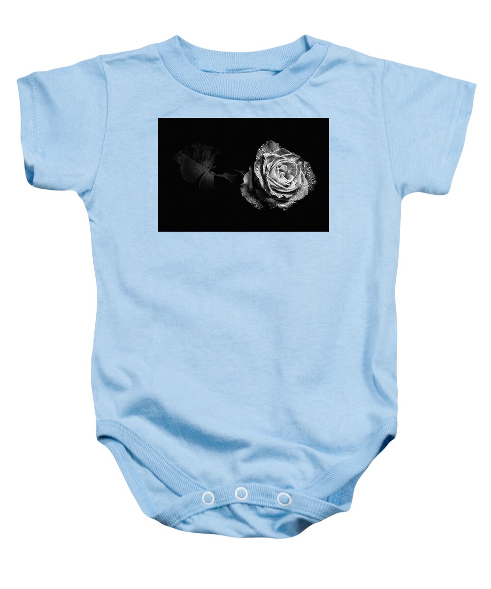 Published Baby Onesie featuring the photograph To Cease Living by Enrique Pelaez