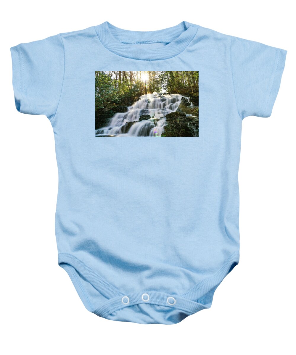 Vogel Baby Onesie featuring the photograph Trahlyta Falls by Todd Tucker