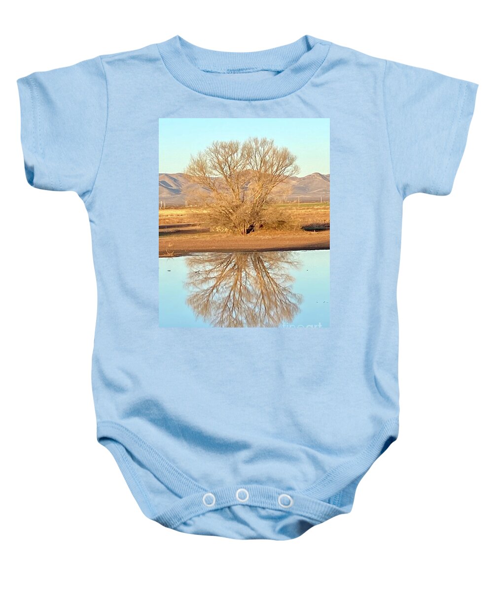 Photography Baby Onesie featuring the photograph Whitewater Draw by Sean Griffin