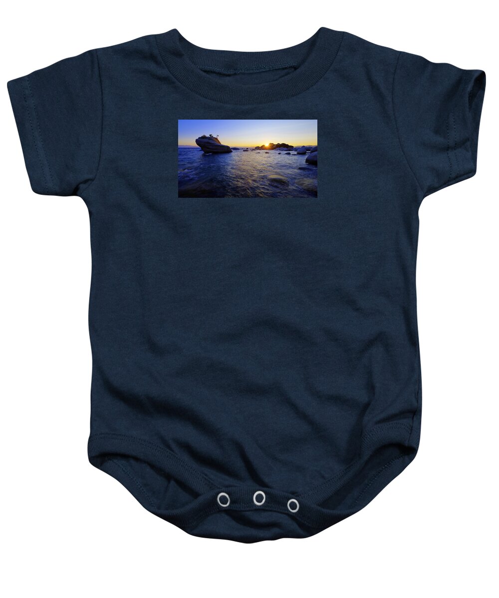 Nature Baby Onesie featuring the photograph Awaiting by Chad Dutson