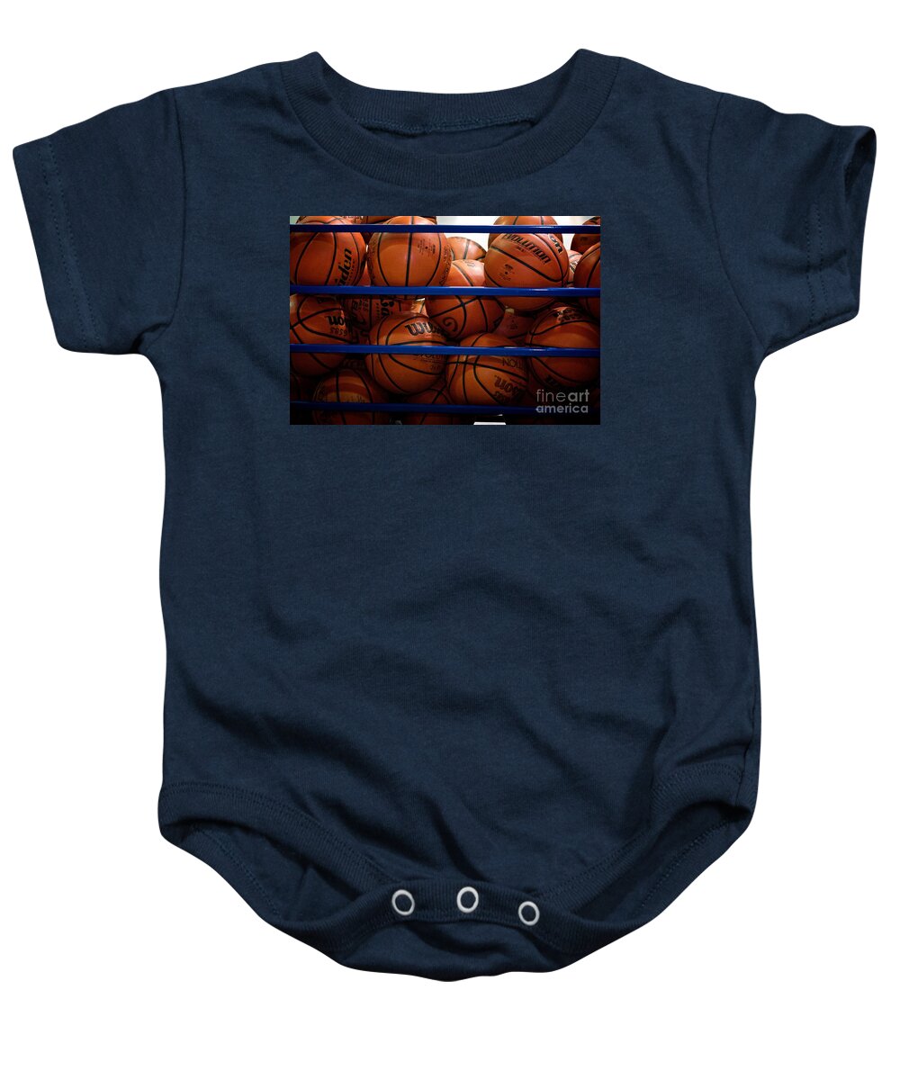 Frank-j-casella Baby Onesie featuring the photograph Cage of Dreams by Frank J Casella