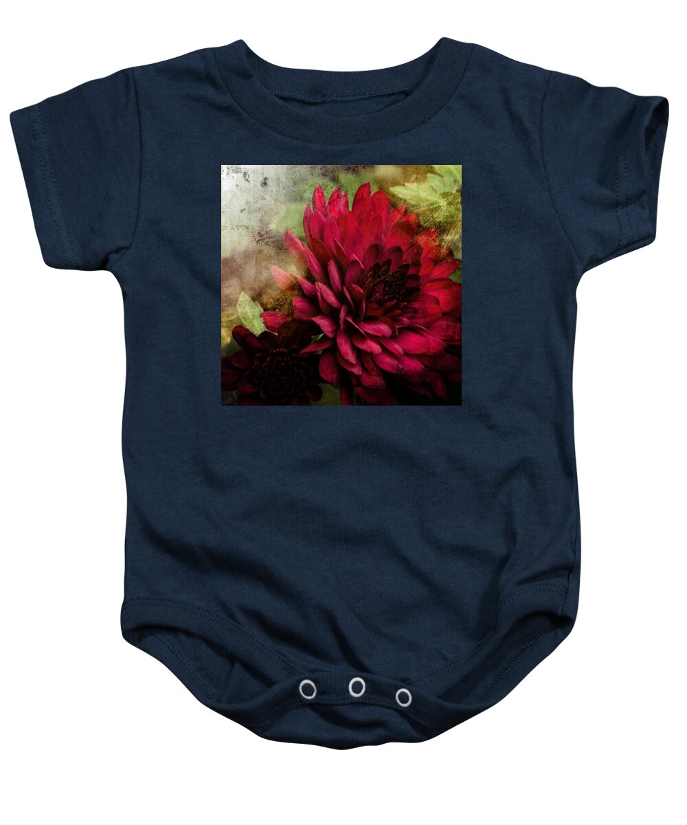 Evie Baby Onesie featuring the photograph Christmas Red by Evie Carrier