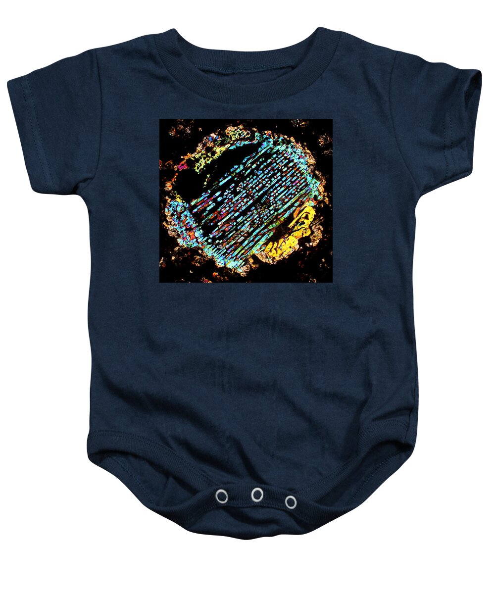 Meteorites Baby Onesie featuring the photograph Blue Moon by Hodges Jeffery