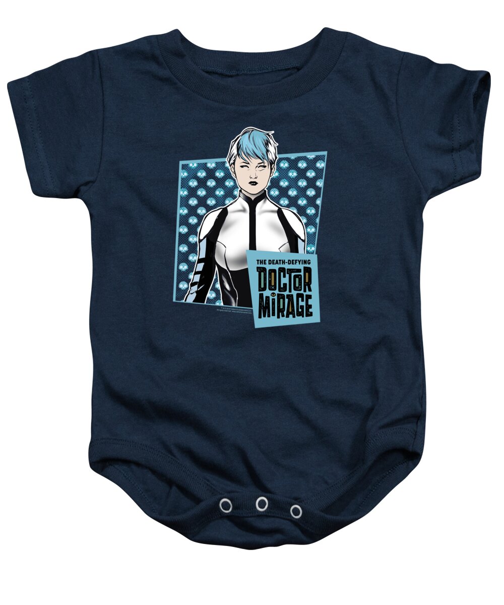  Baby Onesie featuring the digital art Doctor Mirage - Good Doctor by Brand A