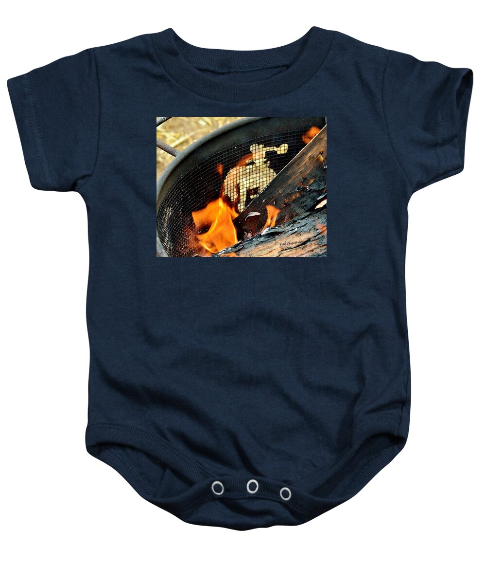 Cowgirl Baby Onesie featuring the photograph Hot Ride by Kae Cheatham