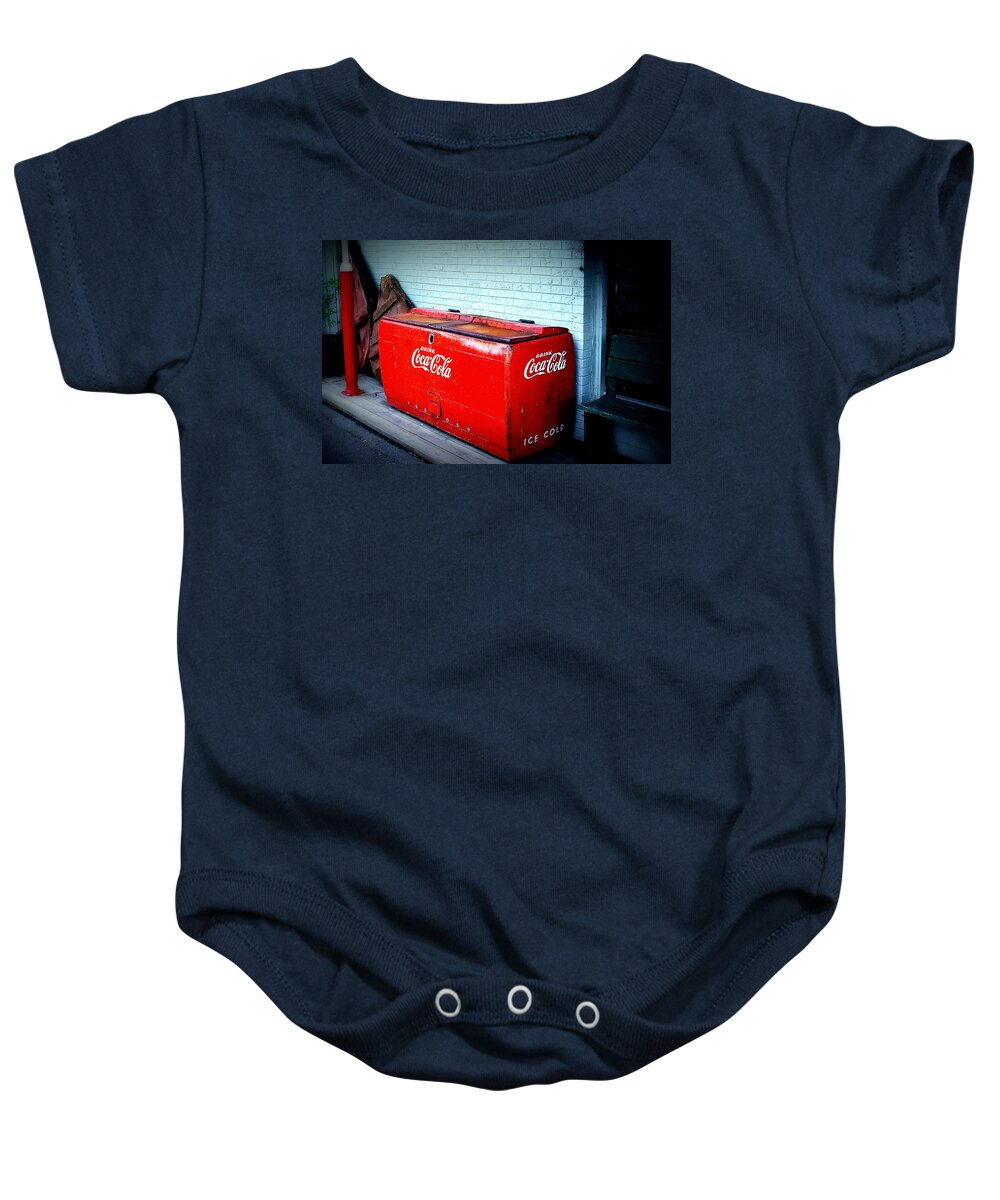 Fine Art Baby Onesie featuring the photograph Ice Cold by Rodney Lee Williams