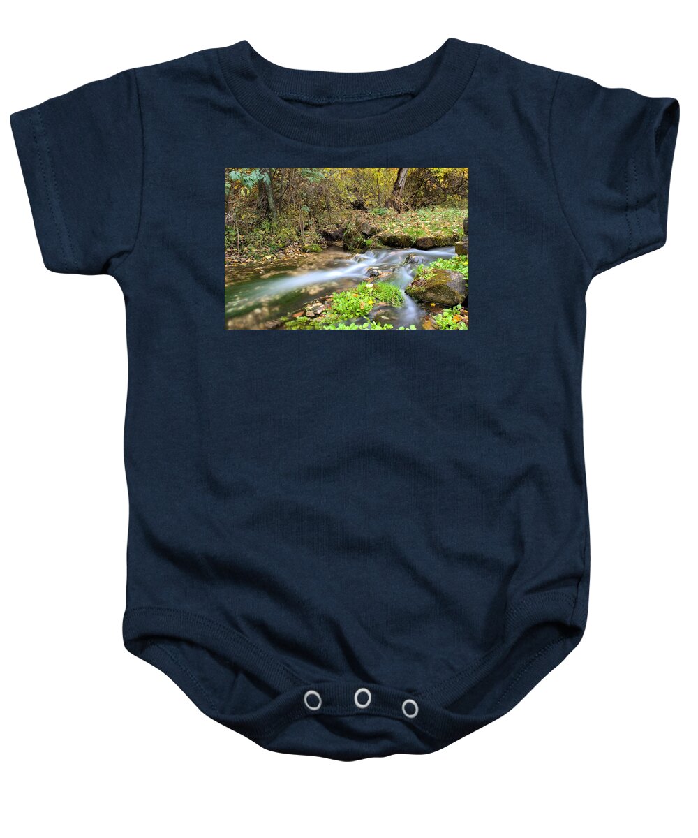 Water Baby Onesie featuring the photograph Richmond Springs by Bonfire Photography