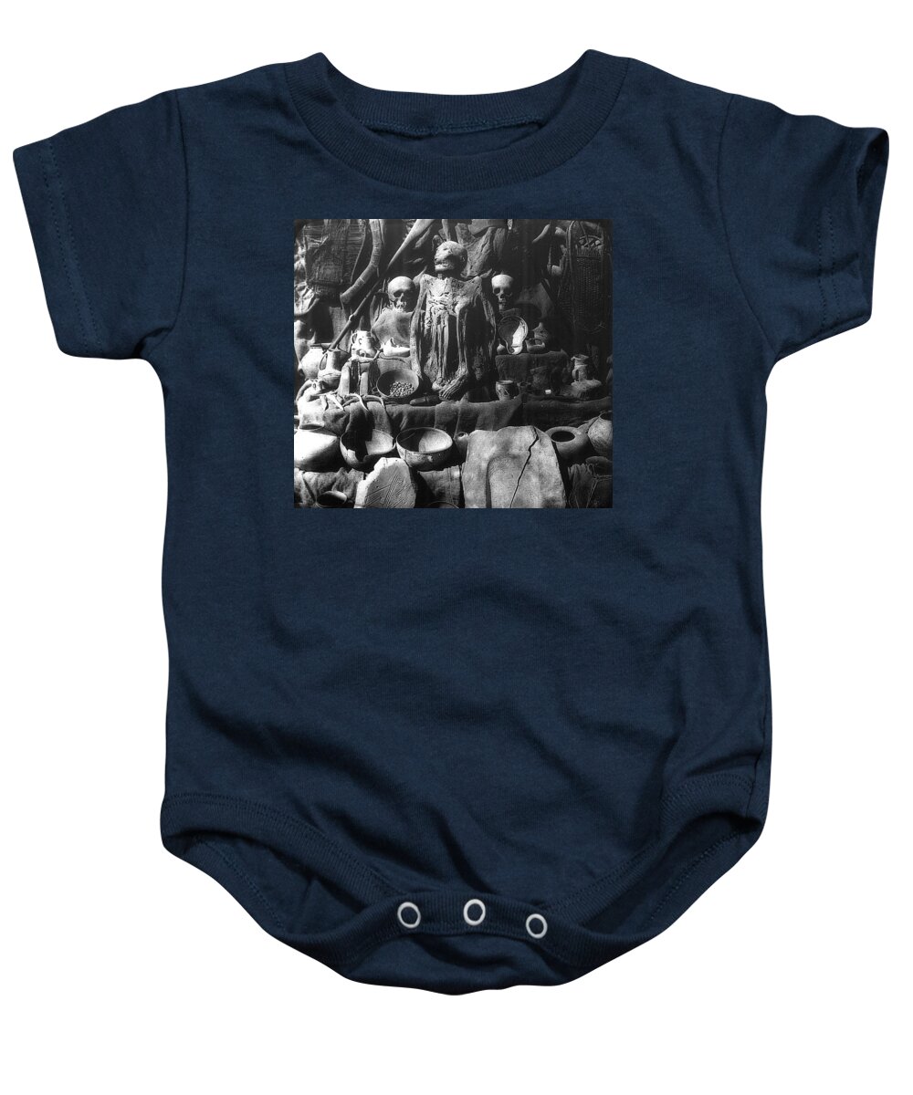 Bones Baby Onesie featuring the photograph The Ancient Ones by Paul W Faust - Impressions of Light