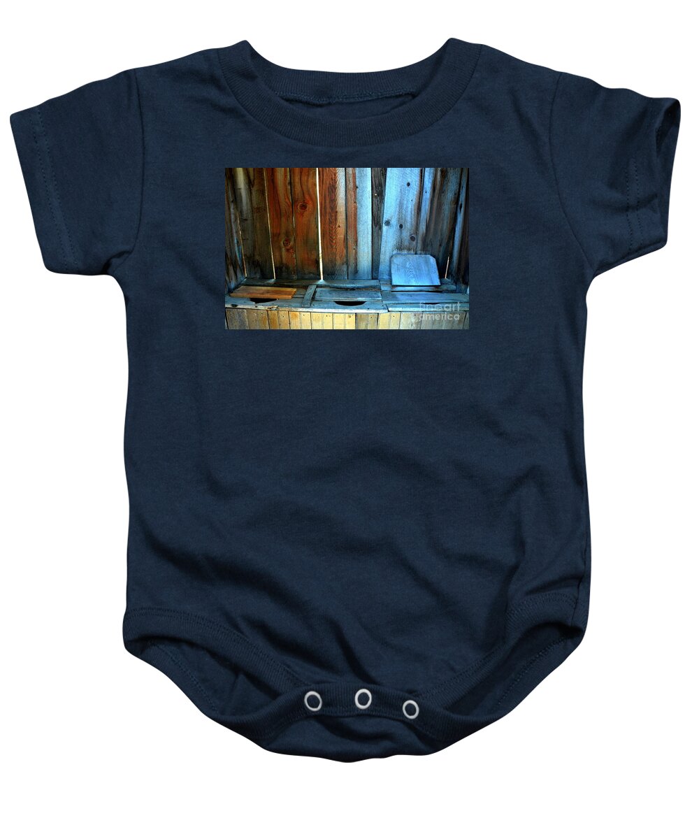 Abstract Baby Onesie featuring the photograph Three's a Crowd by Lauren Leigh Hunter Fine Art Photography