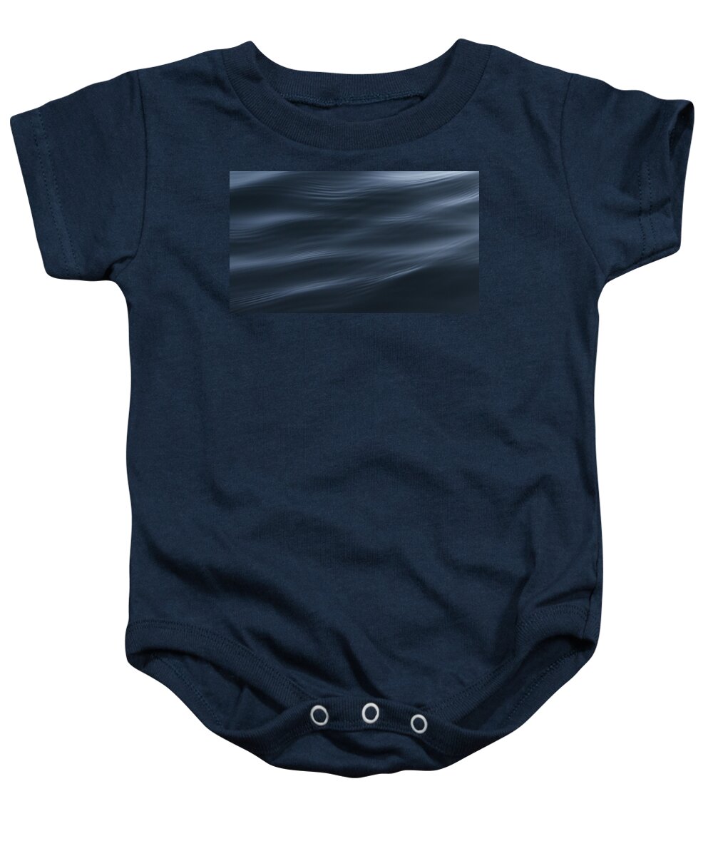 Evening Baby Onesie featuring the photograph Evening Ripples by Cathie Douglas