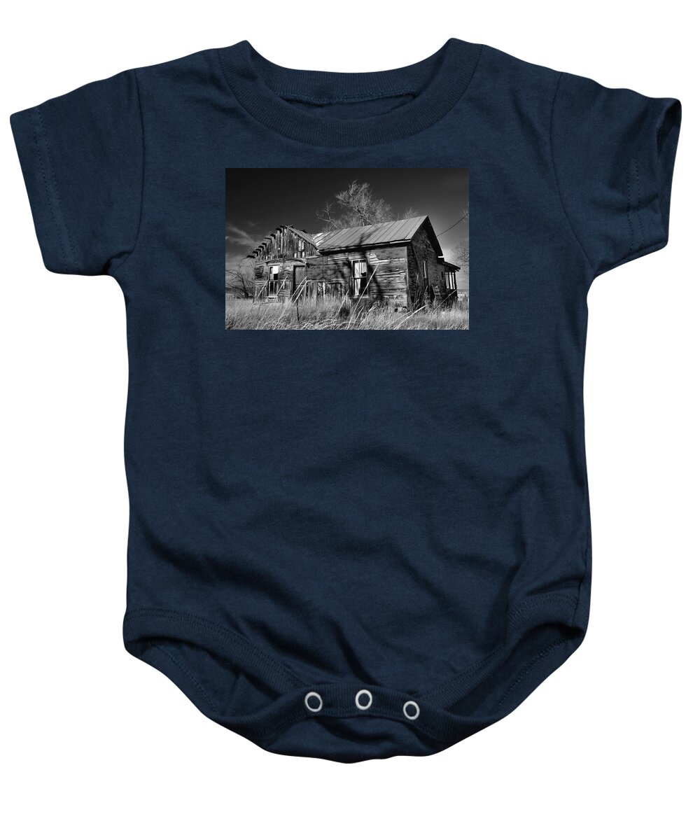 House Baby Onesie featuring the photograph Homestead by Ron Cline