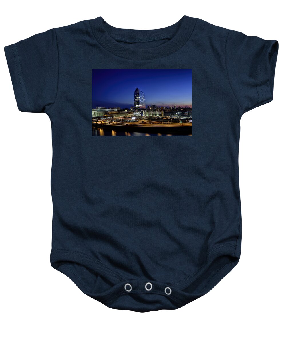 Landscape Baby Onesie featuring the photograph 1 by Rob Dietrich