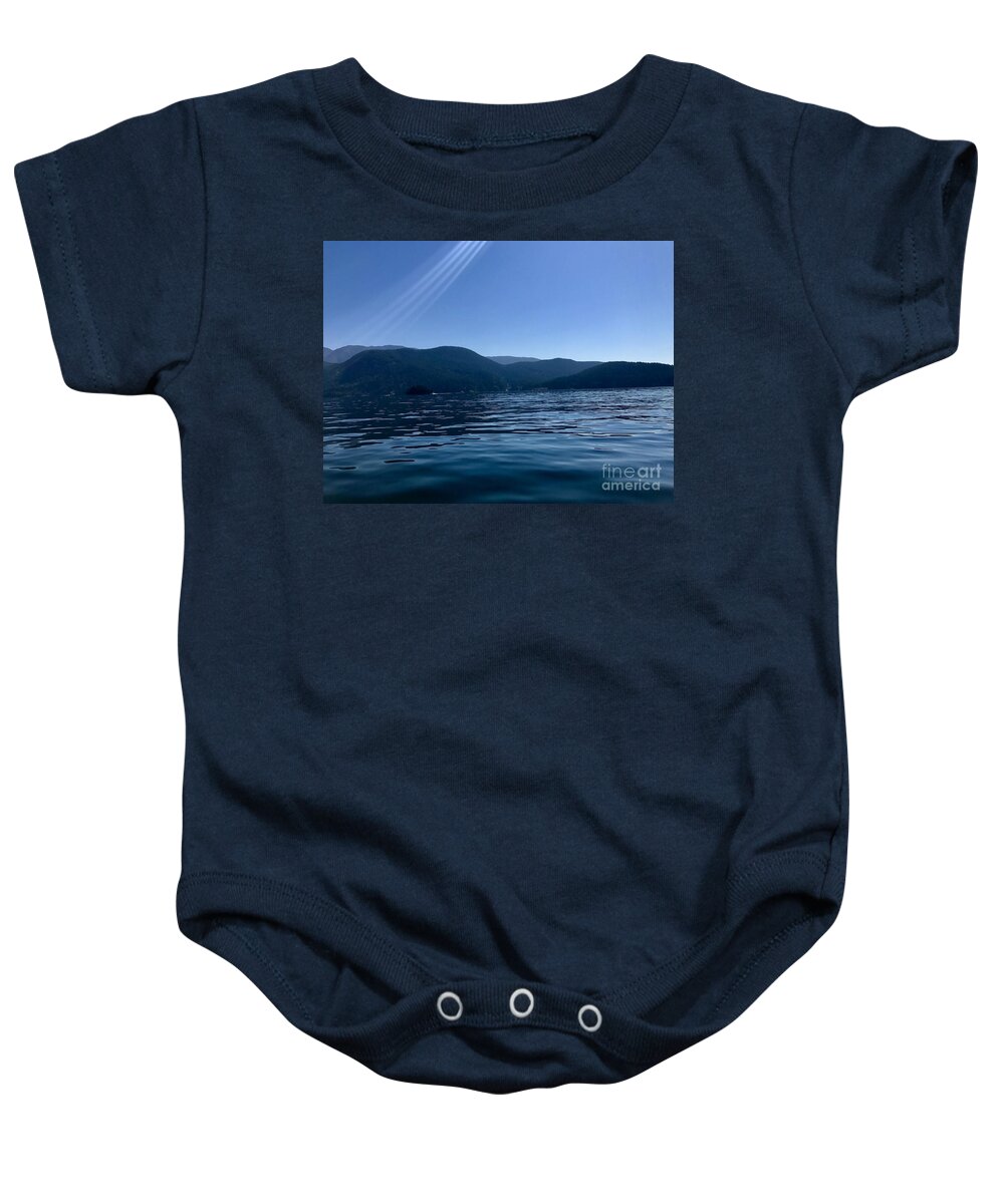 Canada Baby Onesie featuring the photograph Belcarra by Dennis Richardson
