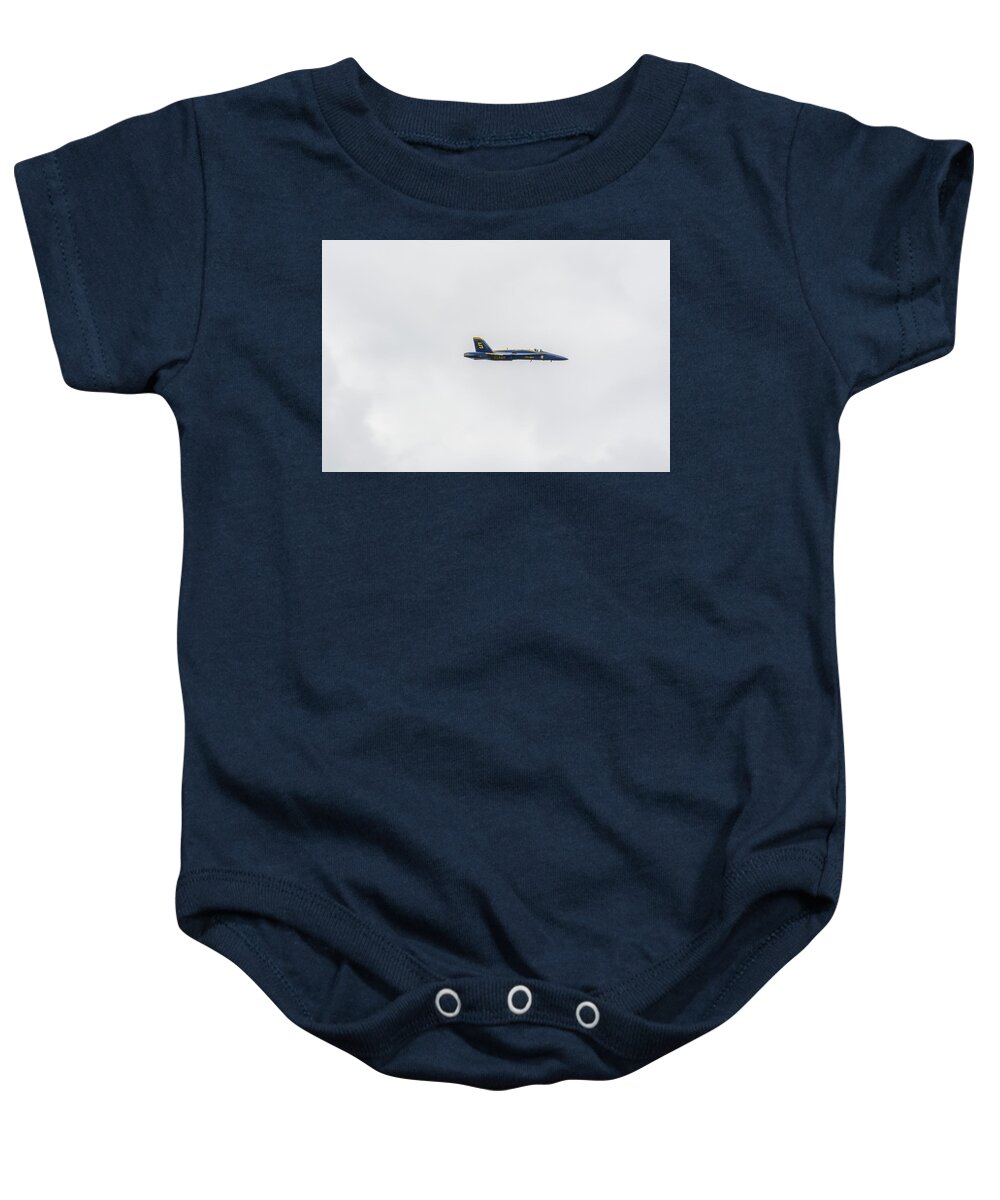 Dangerous Baby Onesie featuring the photograph Blue Angels 3 by Pelo Blanco Photo