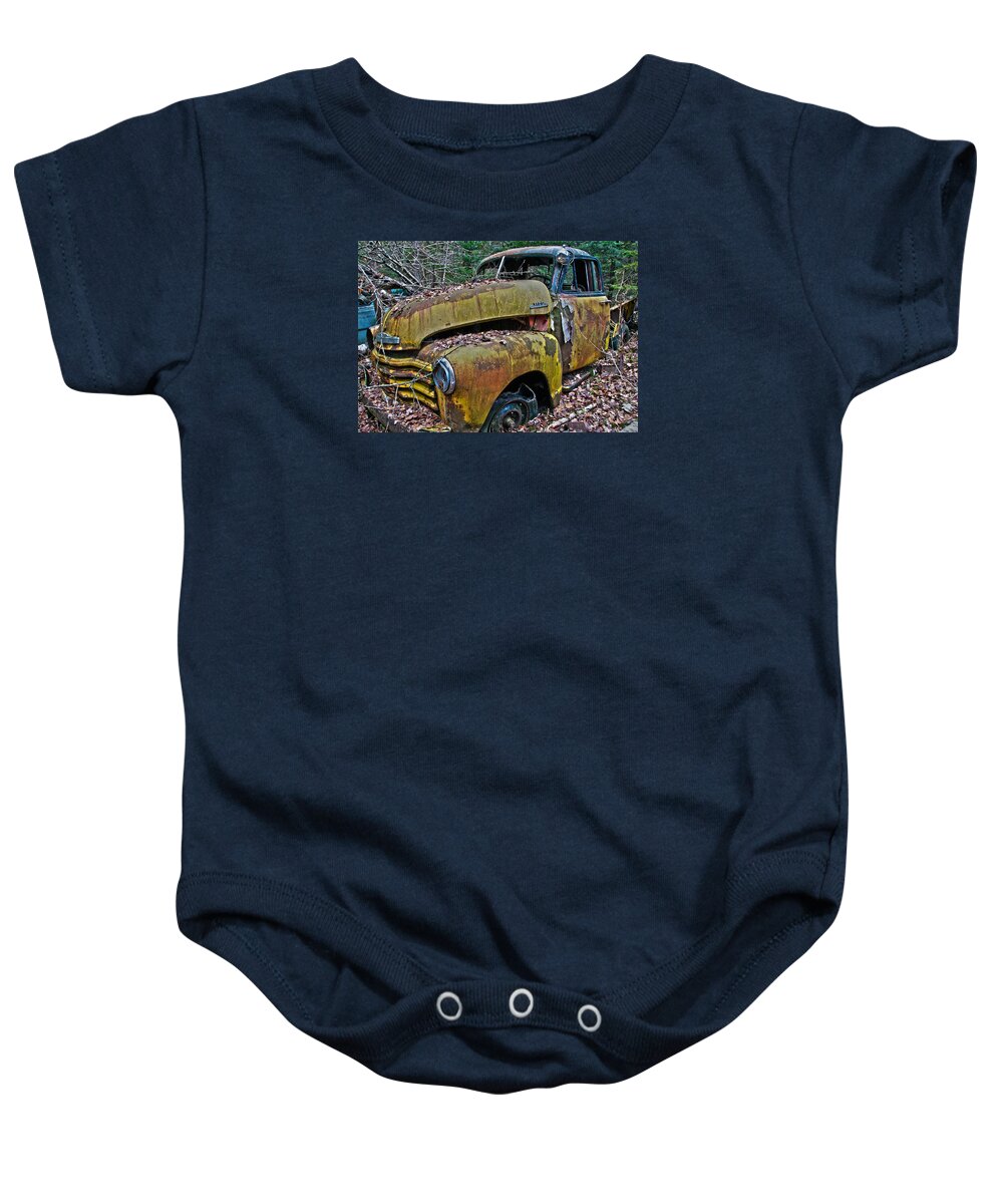 Chevy Baby Onesie featuring the photograph Chevrolet 3100 by Glenn Gordon
