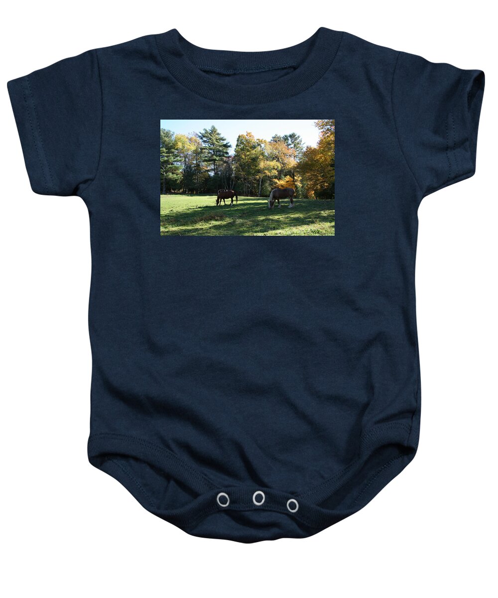 Landscape Baby Onesie featuring the photograph Contentment by Doug Mills