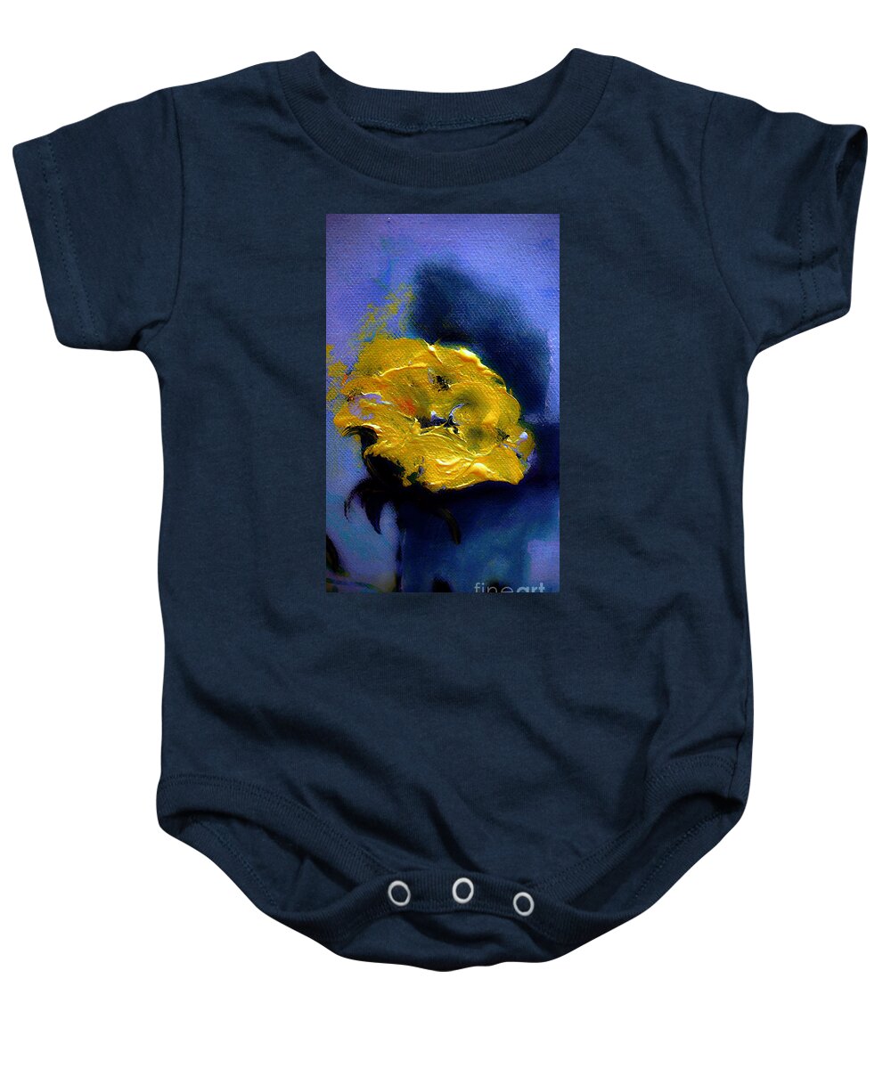 Friendship Baby Onesie featuring the painting Friendship by Lisa Kaiser