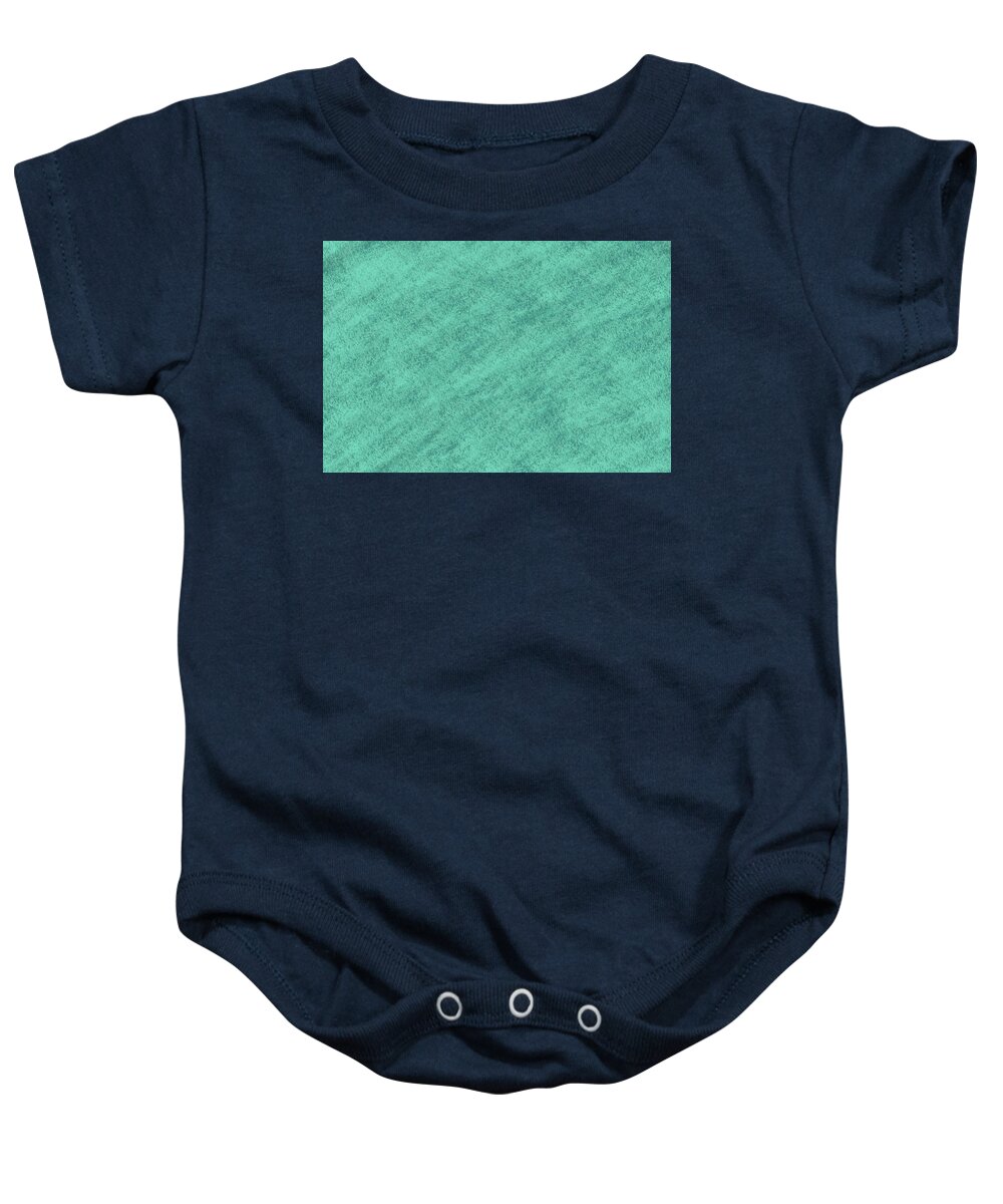 Green Baby Onesie featuring the digital art Green Textures 001 by DiDesigns Graphics