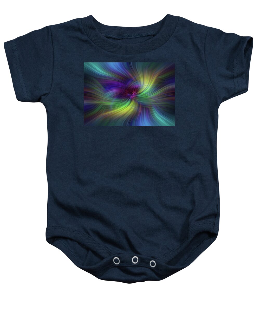 Jenny Rainbow Fine Art Photography Baby Onesie featuring the photograph Intense Healing Eclectic Paradigm by Jenny Rainbow