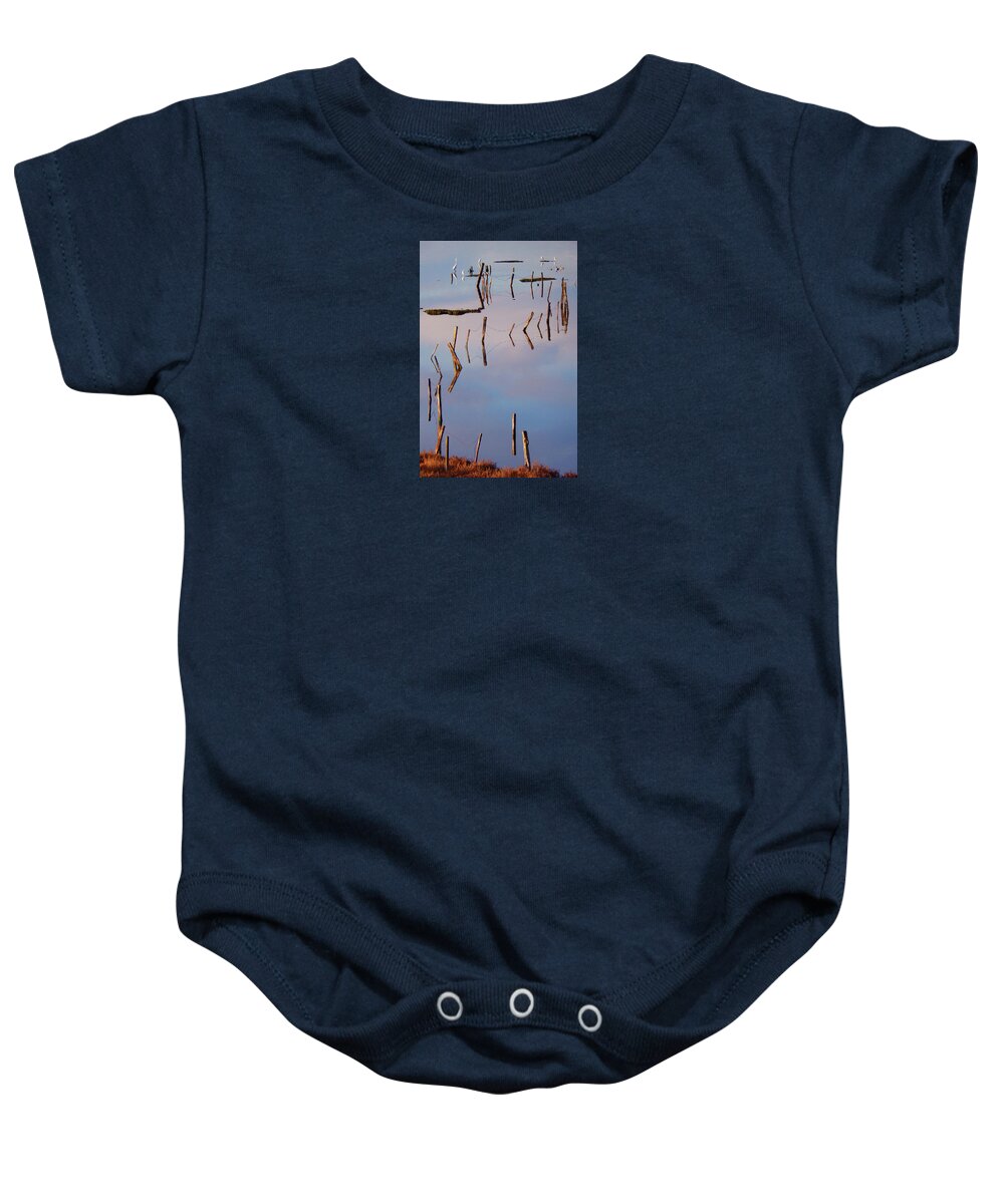 The Walkers Baby Onesie featuring the photograph Liquid Assets by The Walkers