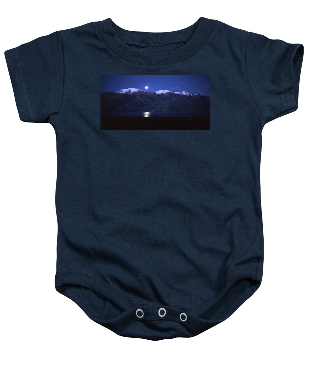 Moon Baby Onesie featuring the photograph Moonlight Sonata by Patrick Klauss